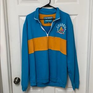 NEW Chubbies 3/4 Zip Pullover